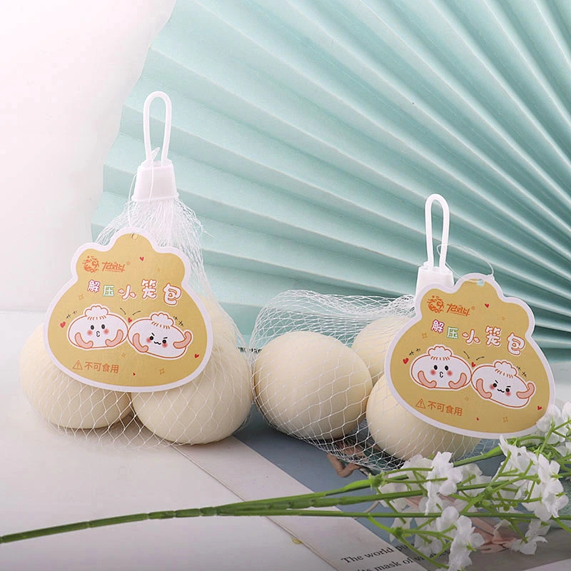 Mini Steamed Stuffed Bun Squishy Toys